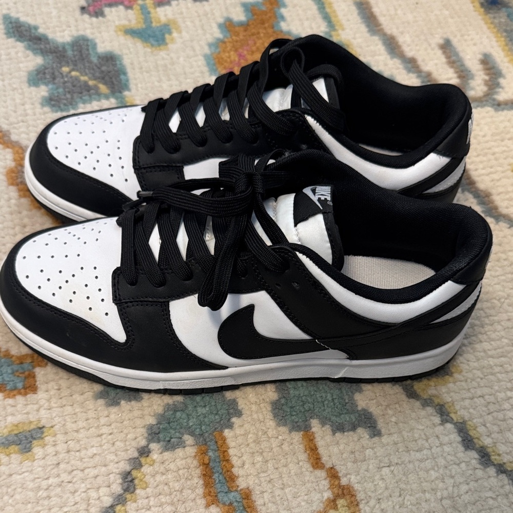 Black and White Panda Sneakers